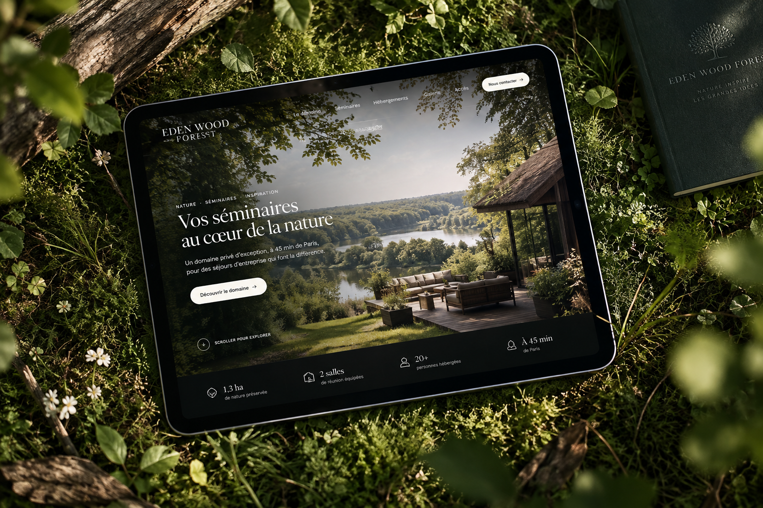 Eden Wood Forest — Site web immersif